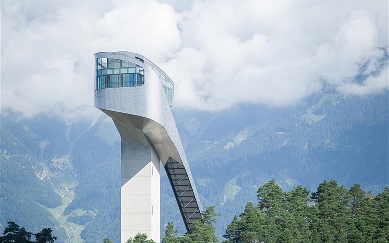 tremplin de ski-Bergisel-Autriche